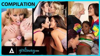 Kuuma lesbo nymfomaania villi orgia valikoima