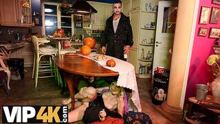 Halloween piilottaa homo peli kypsä tyttö
