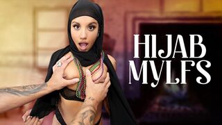 Hijab Stepmum ei ole liian villi, joten näyttämään Stepson Kielletyt osat hänen kehon tuntuu hullu Taboo