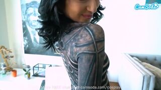 Hot Cosplay masturbaatio web-kamera
