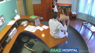 Isorintainen uusi työntekijä imee itseään klinikalla