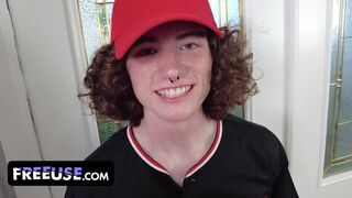 Panin valmentajaani! Onnekas baseball pelaaja käyttää hänen iso-rintainen milf ilmaiseksi!