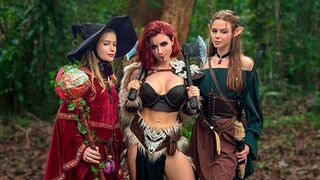 World Porno d & d - Sweetie Fox, Diana ratsastaja ja arina fox seksuaalinen seikkailu