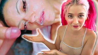 Emma Fiore tittok tyttö villisti reagoi Argentiinan kuuma porno