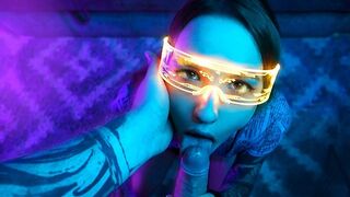 Cyberpunk imee seikkailua pillun kanssa