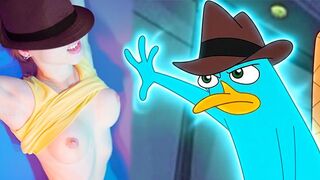 Perry on joka paikassa tohtori Doofenshmirtzin kanssa