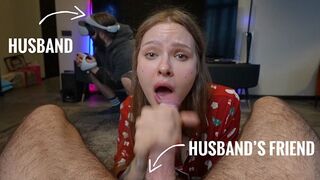 Pov: Vaimo nai miehen kaveri pelatessa vrr