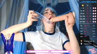Teinityttö tupla Dildo Suihinotto