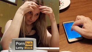 Letty Black käyttää vibraattoria naidakseen itsensä julkisesti