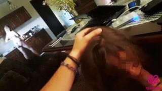 Aamiainen kahvia villin panon ja suihinoton jälkeen teini-ikäisen kanssa