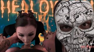 Lainasin miestä Halloweenina, mutta demoni tuli ja loitsu pääsi karkuun