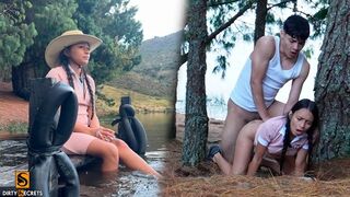 Lil Timy nai minua kovaa keskellä metsää