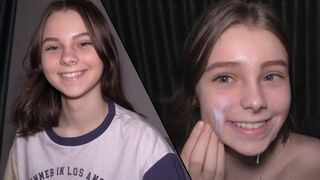 18-vuotias teini nöyränä spermapussina