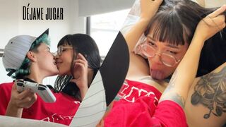 Tiedät, että tulen nopeasti! Kieli, sylki ja orgasmit videopelien aikana