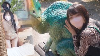 Villi eläintarha treffit amatööri, isorintainen kauneus ja kova vittu japanilainen tyyli