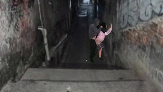 Ruskea narttu nai Favela kukkulan herraa funk-tanssin jälkeen