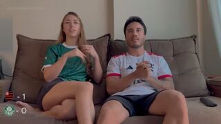 Palmeiras cheerleader-siskoni voitti flamengossa - ja nai isoa blondia Victory-pillua finaalissa