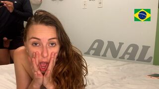 Ariel ensin näyttää naama amatööri anaali perseeseen