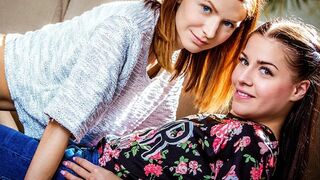Eveline Dellai ratsastaa kaksipäinen kyrpä